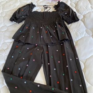 Hill house home jeweled jammie set